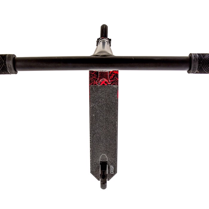 Crisp Ultima 4.8 Scooter - Red & Silver Cracking/Black Crisp Ultima 4.8 Patini - Red & Silver Cracking/Black